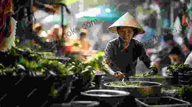 A Bustling Street Vendor In Vietnam, Selling Steaming Bowls Of Pho Pho Noodle Soup Recipe Book: The Vietnamese Pho Cookbook