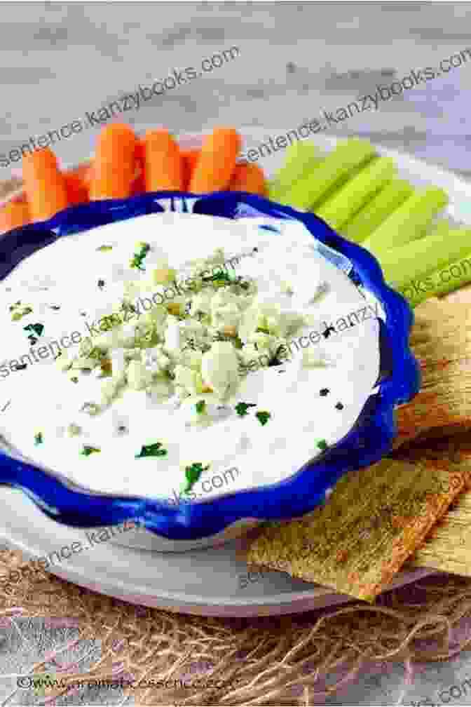 A Creamy And Indulgent Blue Cheese Dip, Served In A Rustic Bowl With Toasted Baguette Slices 222 Tasty Blue Cheese Recipes: The Blue Cheese Cookbook For All Things Sweet And Wonderful