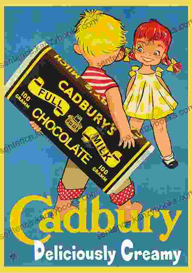 A Vintage Cadbury Advertisement Featuring A Young Girl Eating A Chocolate Bar Cadbury S Purple Reign: The Story Behind Chocolate S Best Loved Brand