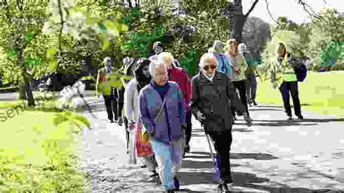 Group Of People Walking In A Park Walking Down The Road To Fitness: Get Fit And Healthy The Natural Way Through Walking