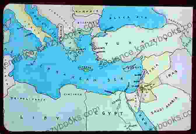 Map Of The Mediterranean And The Middle East In 1914 Mapping The First World War: The Great War Through Maps From 1914 1918