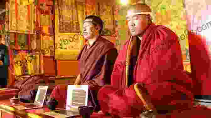 Tibetan Buddhist Monks Meditating In A Monastery A Concise To Tibetan Buddhism